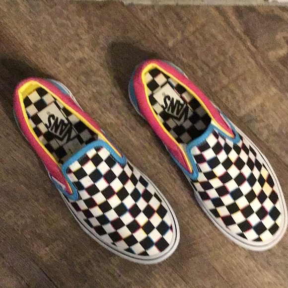 Retro Slip On Vans - Picture 3 of 3